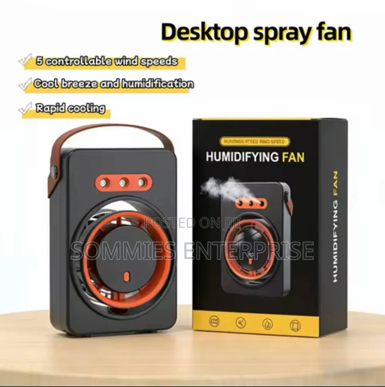 Portable Spray Fan