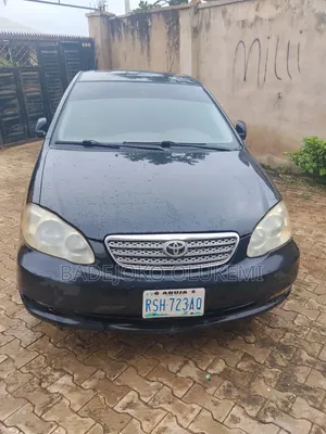 Toyota Corolla 2006 Black