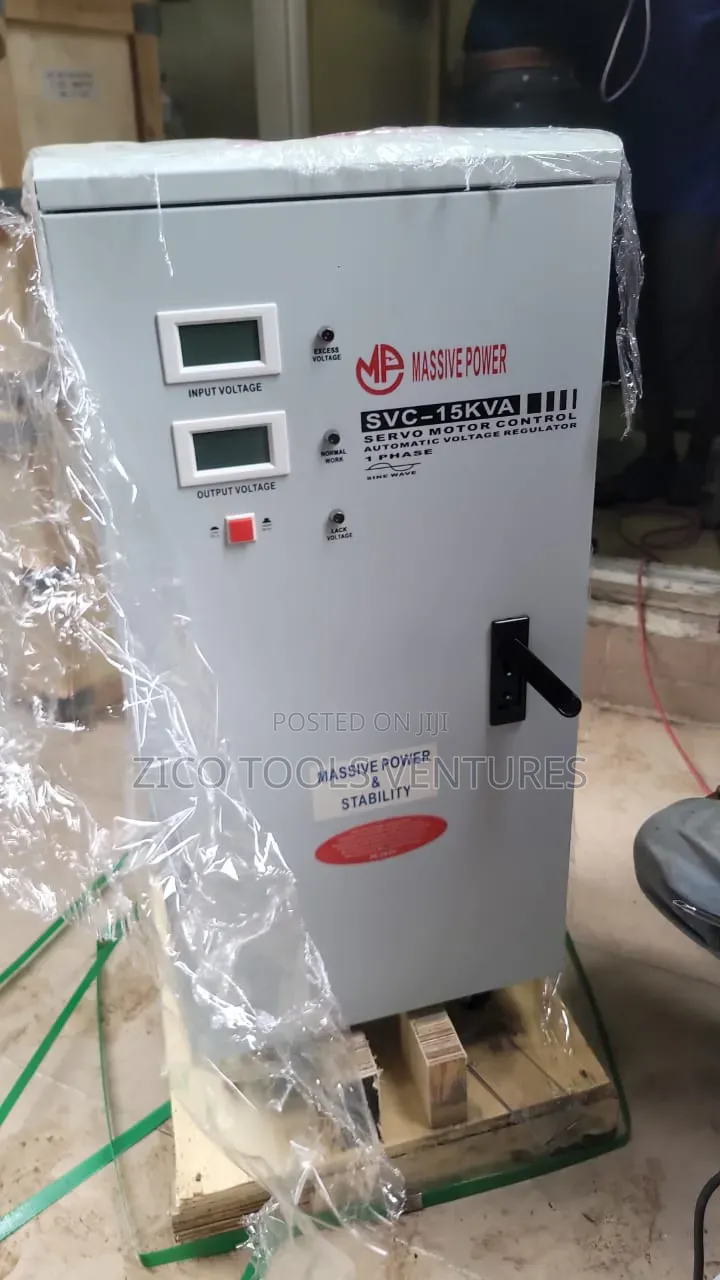 1-Phase Servo Motor Control Automatic Voltage Stabilizer