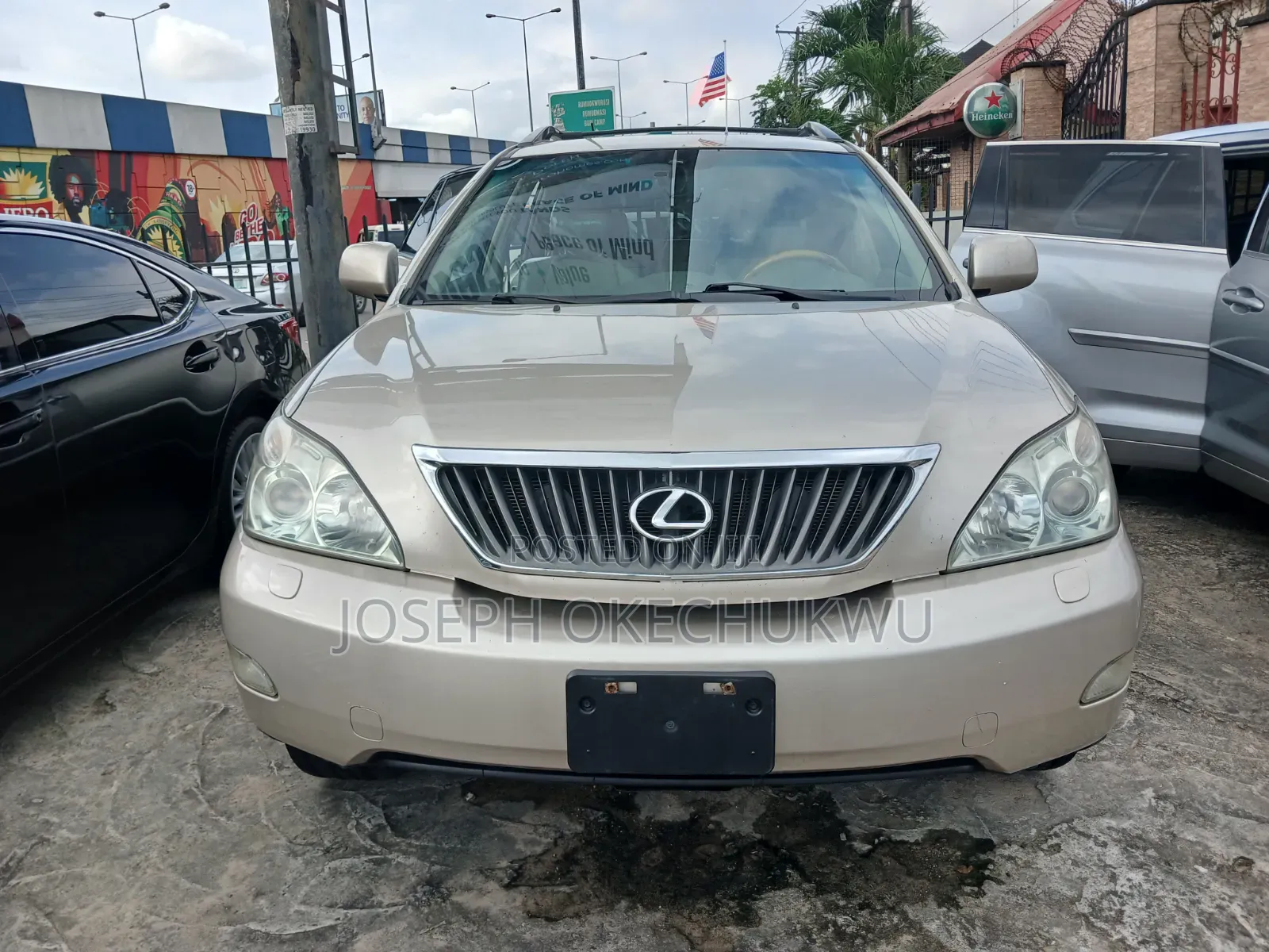 Lexus RX 2008 Gold