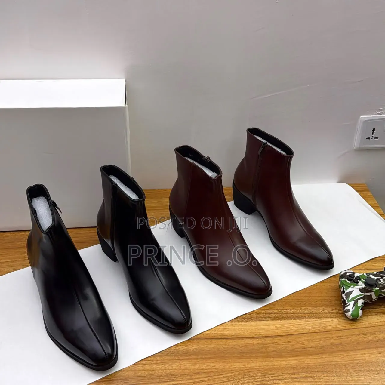Pure Leather Unisex Ankle Sancus