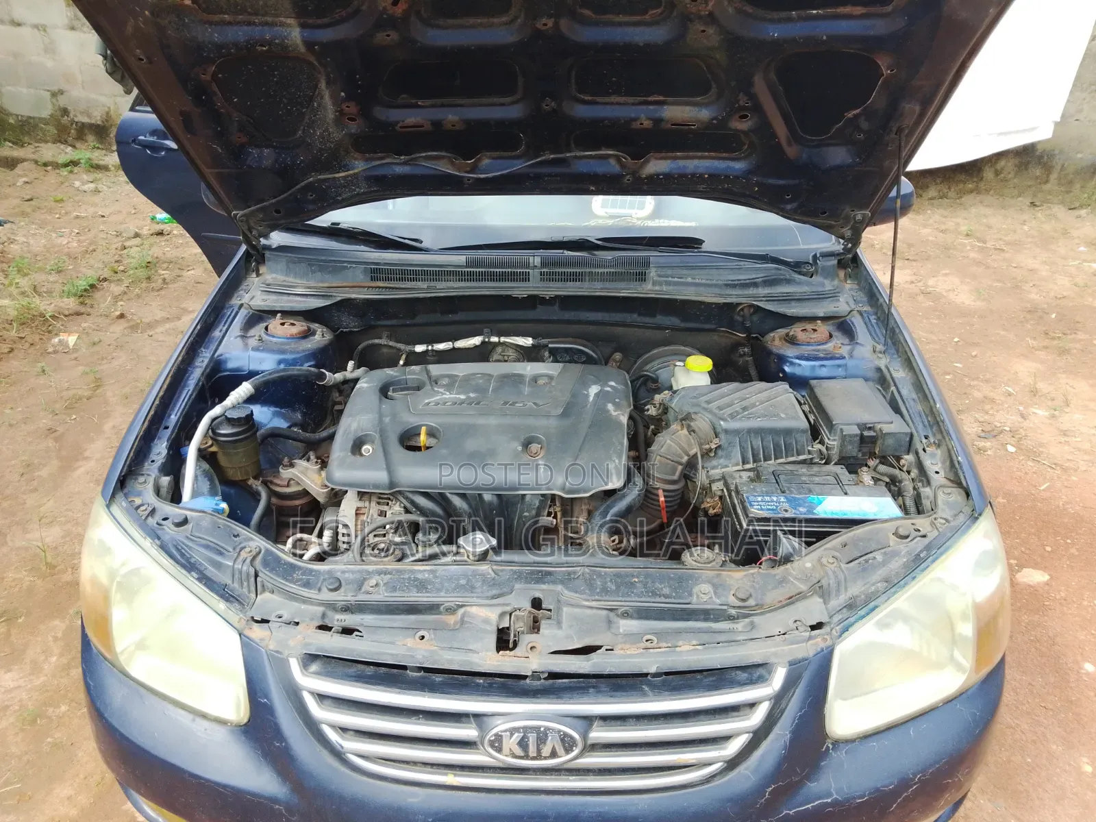 Kia Cerato 1.6 LX Automatic 2008 Blue