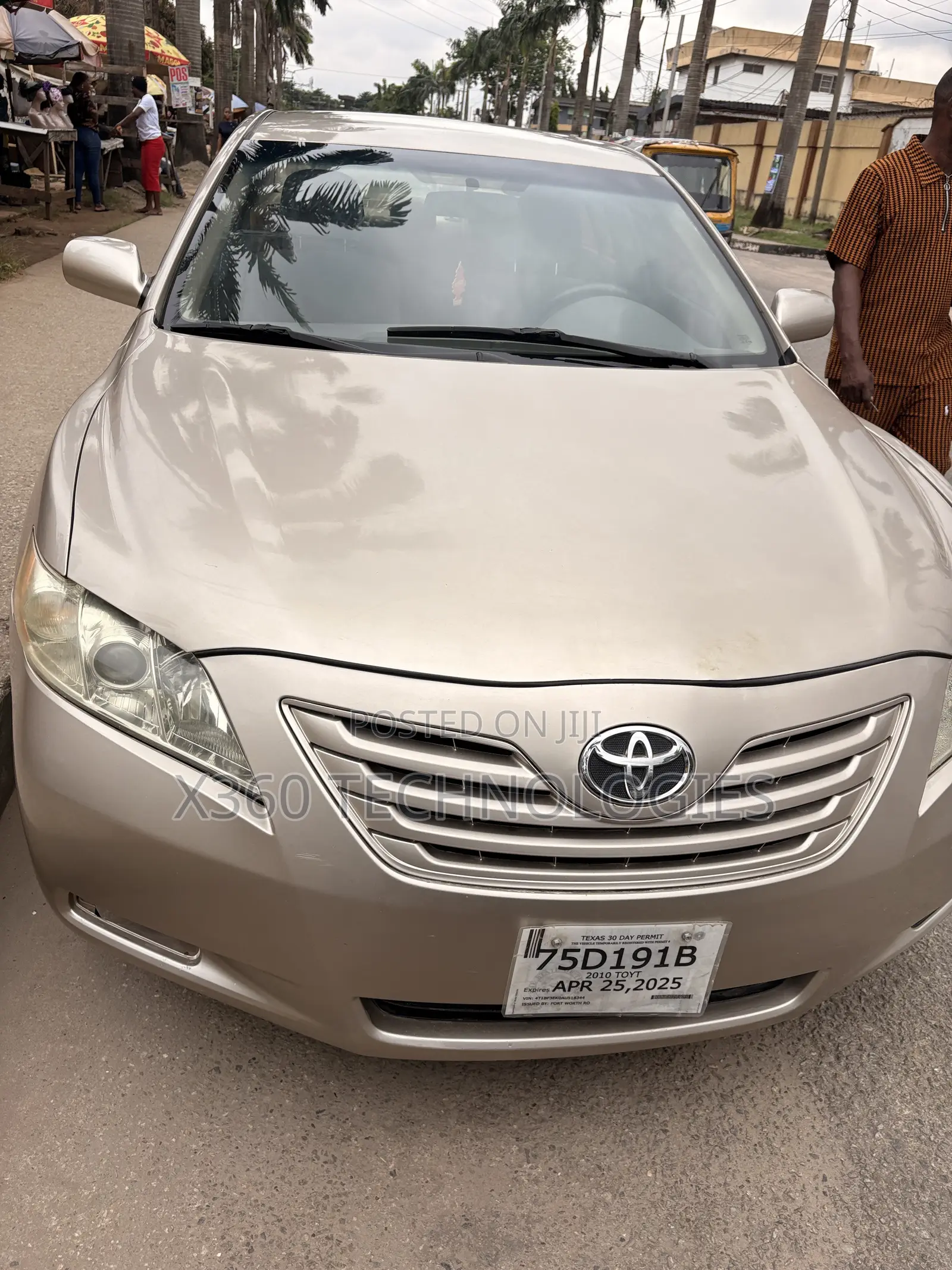 Toyota Camry 2.4 LE 2008 Gold
