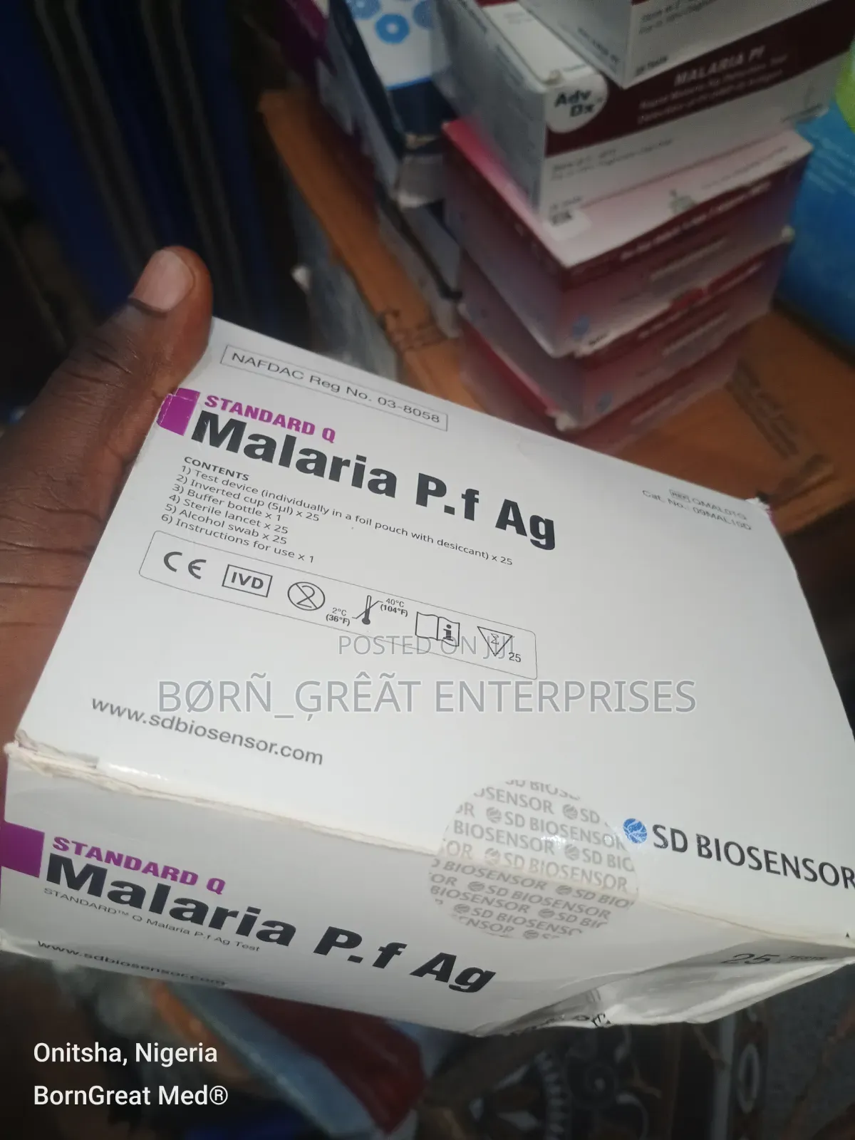 SD Malaria Kits Far Date(Mp)