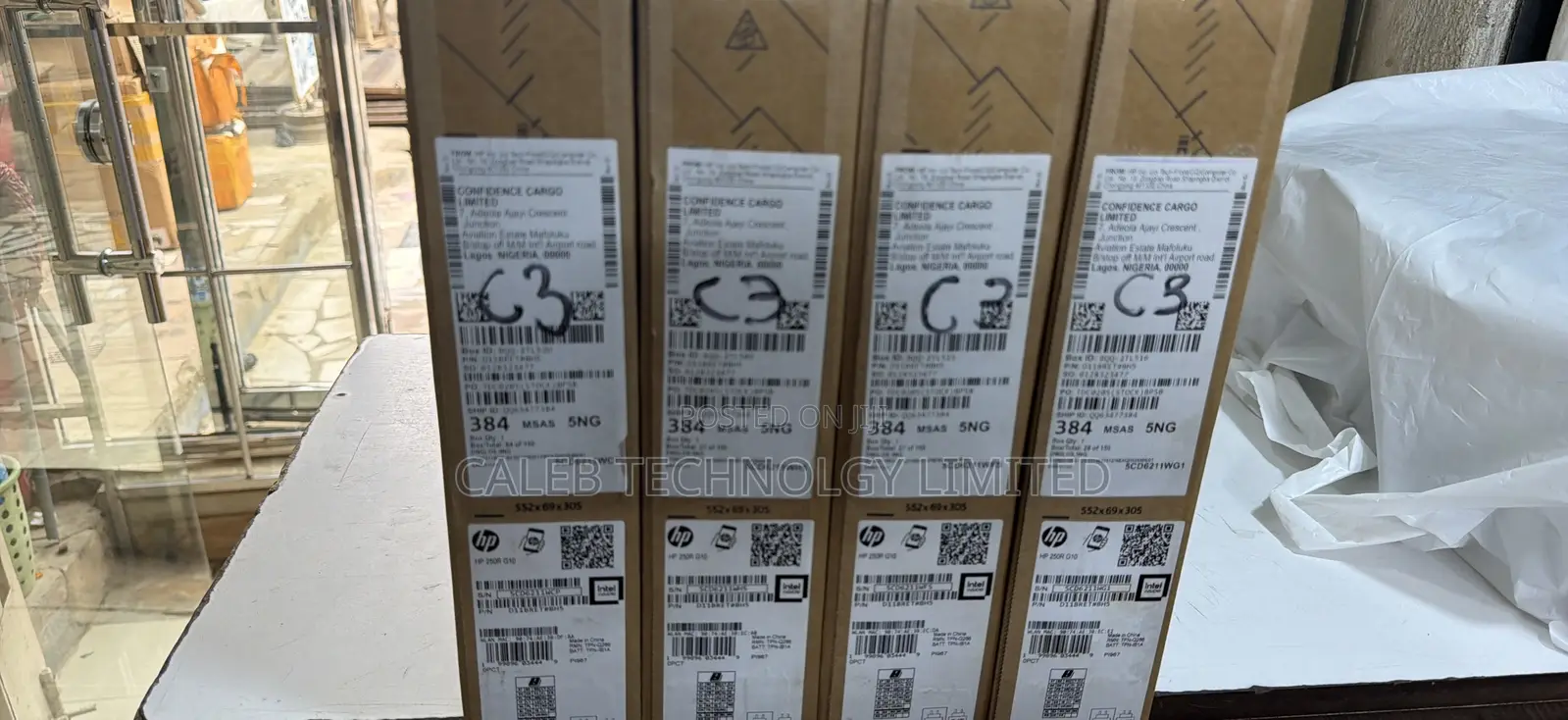 New Laptop HP 250 G10 8GB Intel Core 3 SSD 256GB