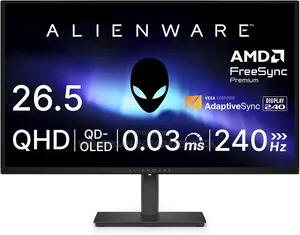 Alienware AW2726DM (Smartchoice) 26.5" QD OLED Monitor|99% DCI-P3