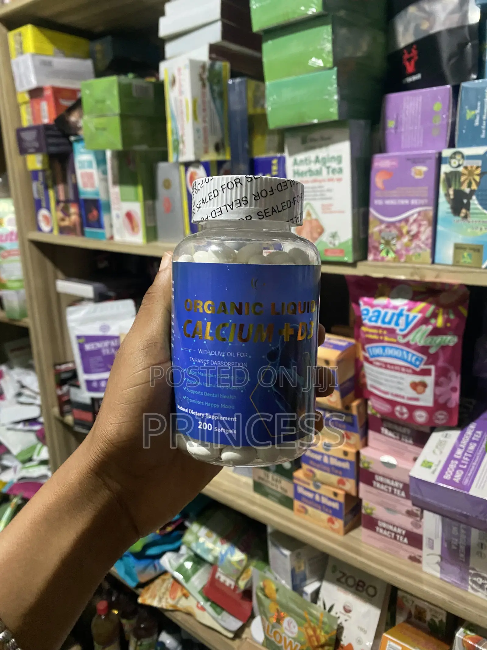 Organic Liquid Calcium and D3