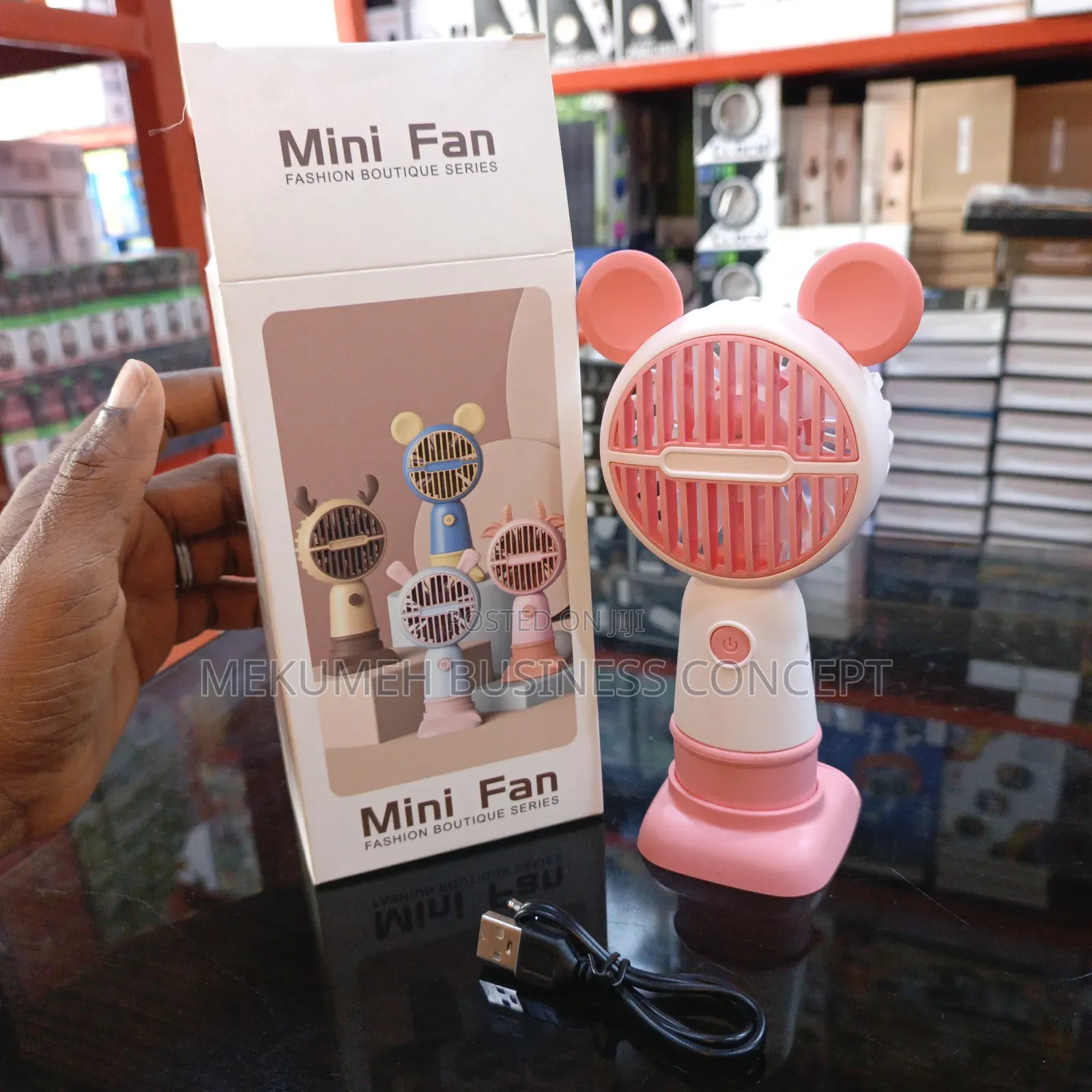 USB Rechargeable Mini Fan