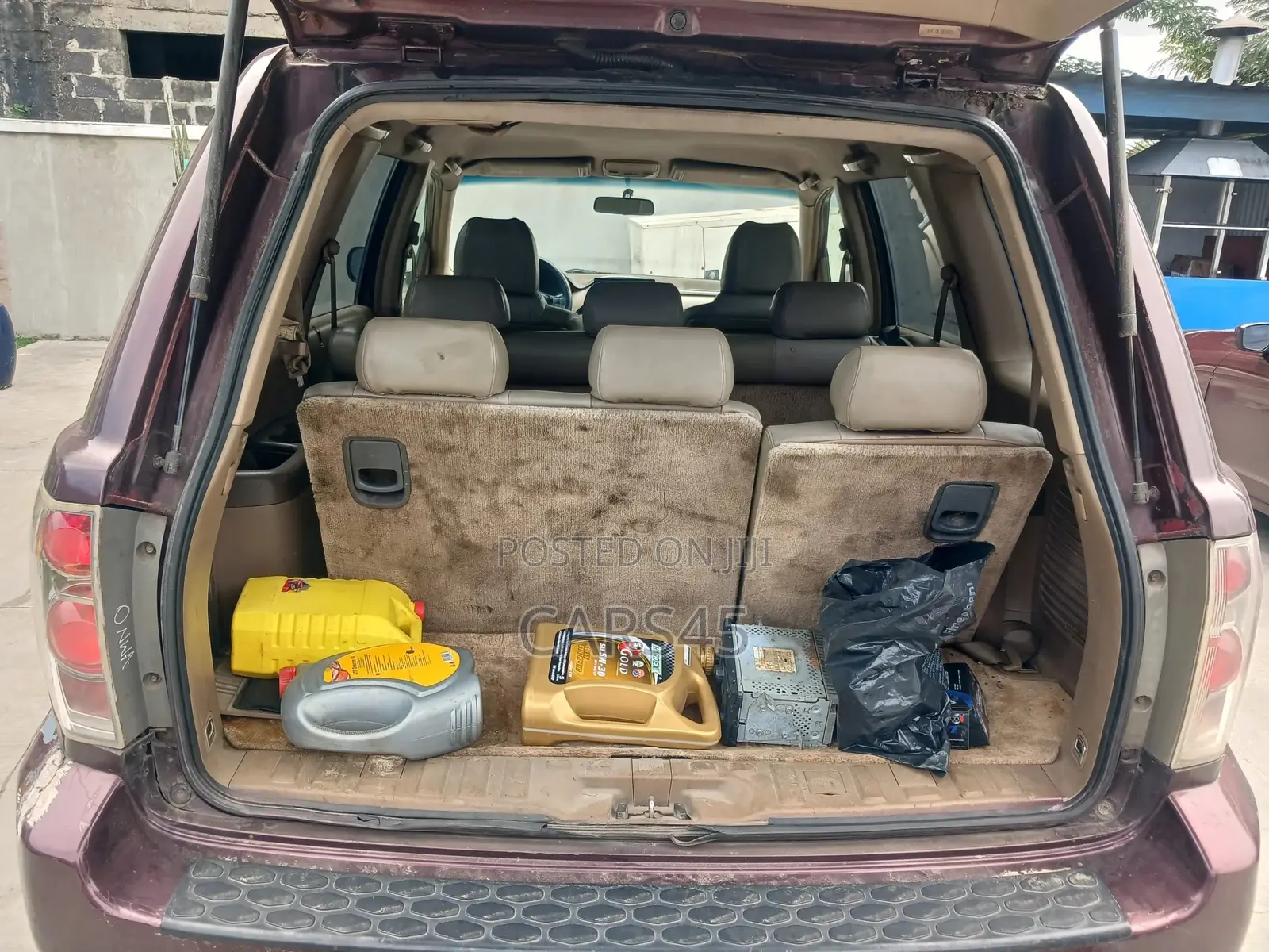 Honda Pilot 2005 Red