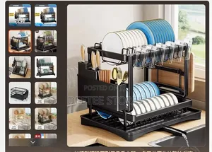 Double Layer Plate Rack