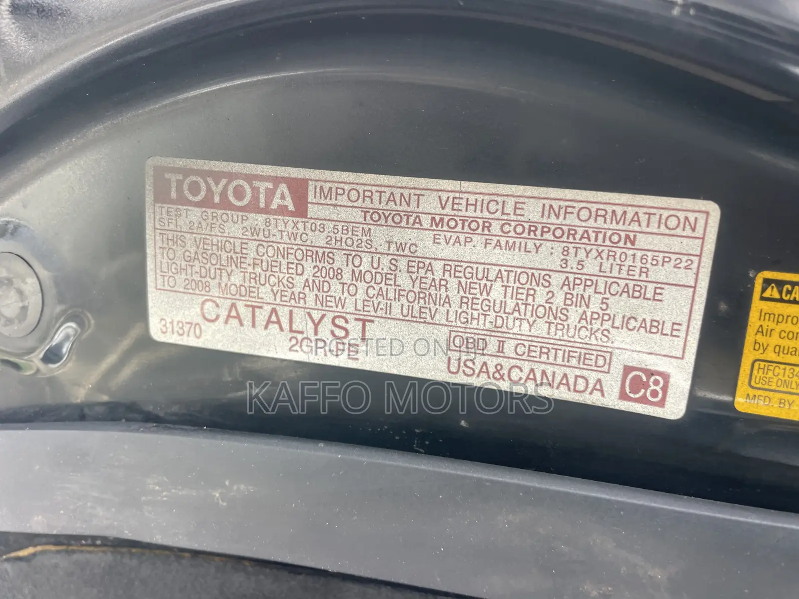 Toyota Highlander Limited 2008 Silver