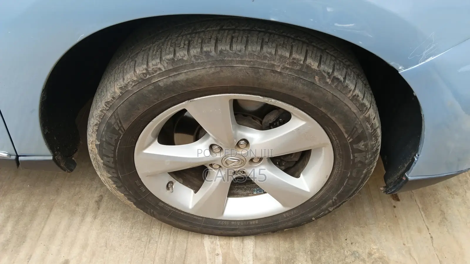 Lexus RX 2012 Blue