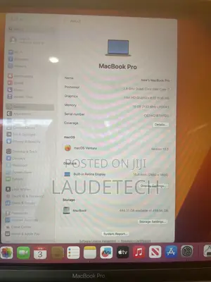 Laptop Apple MacBook Pro 2017 16GB Intel Core i7 SSD 512GB