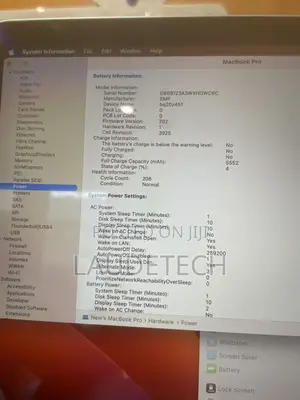 Laptop Apple MacBook Pro 2017 16GB Intel Core i7 SSD 512GB