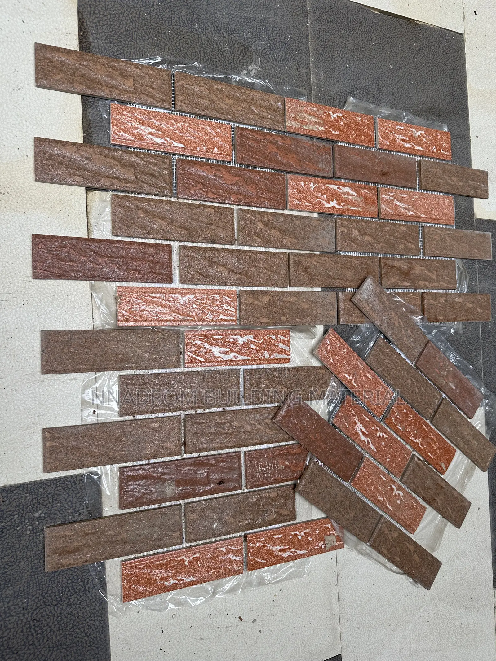30/30 Red Bricks Mosaic