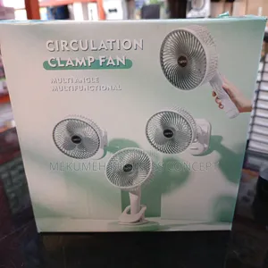 Rechargeable Circulation Clamp Fan