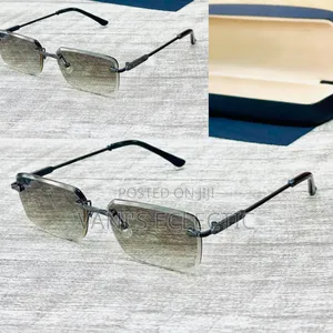 Sleek Rectangular Eyeglasses / Sunglasses