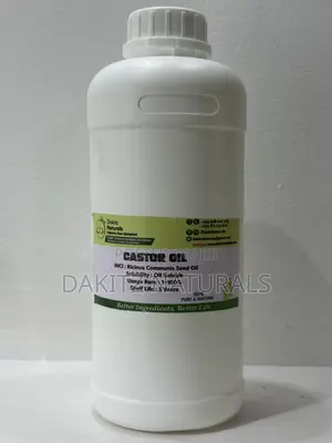 Hexane Free Coldpressed Castor Oil 1liter