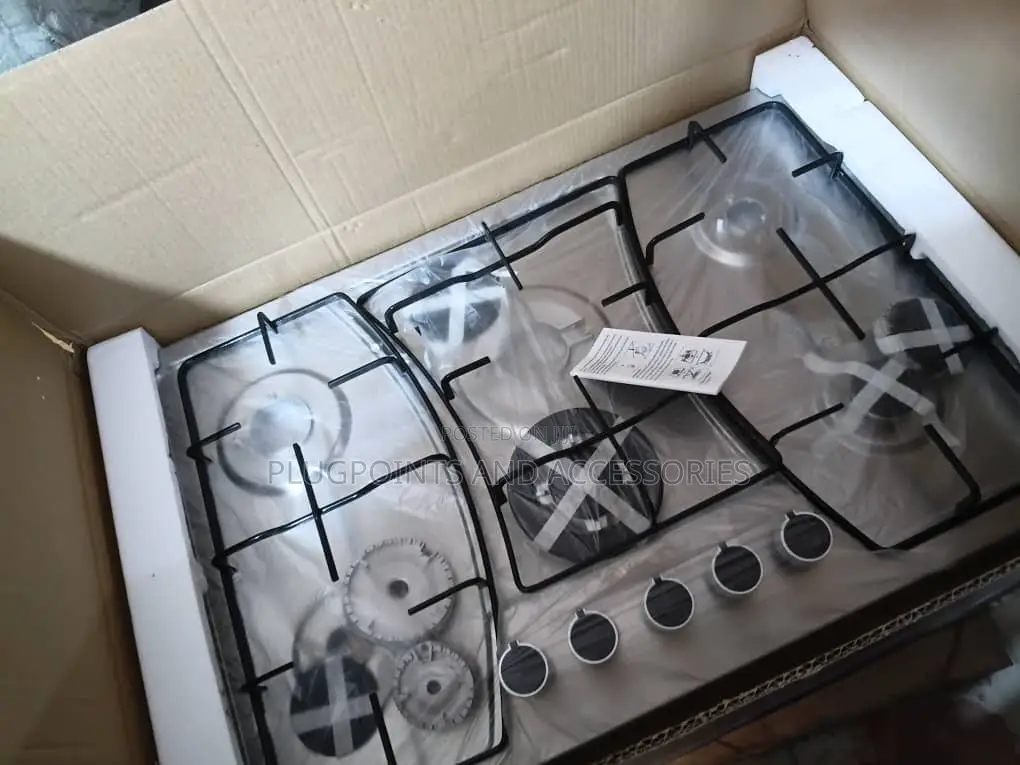 Happy Home 5 Burners Stainless Inbuilt Gas Cooker EMBERS SALES LIMITED