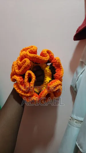 The Reese's Pieces Crochet Scrunchie Set