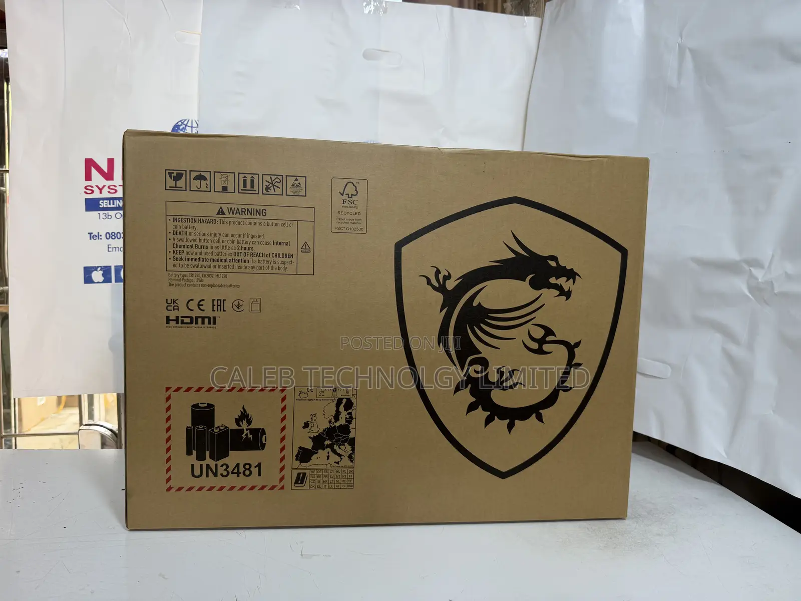 New Laptop MSI 32GB Intel Core Ultra 9 SSD 1T