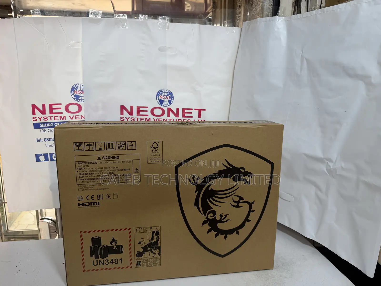 New Laptop MSI 32GB Intel Core Ultra 9 SSD 1T