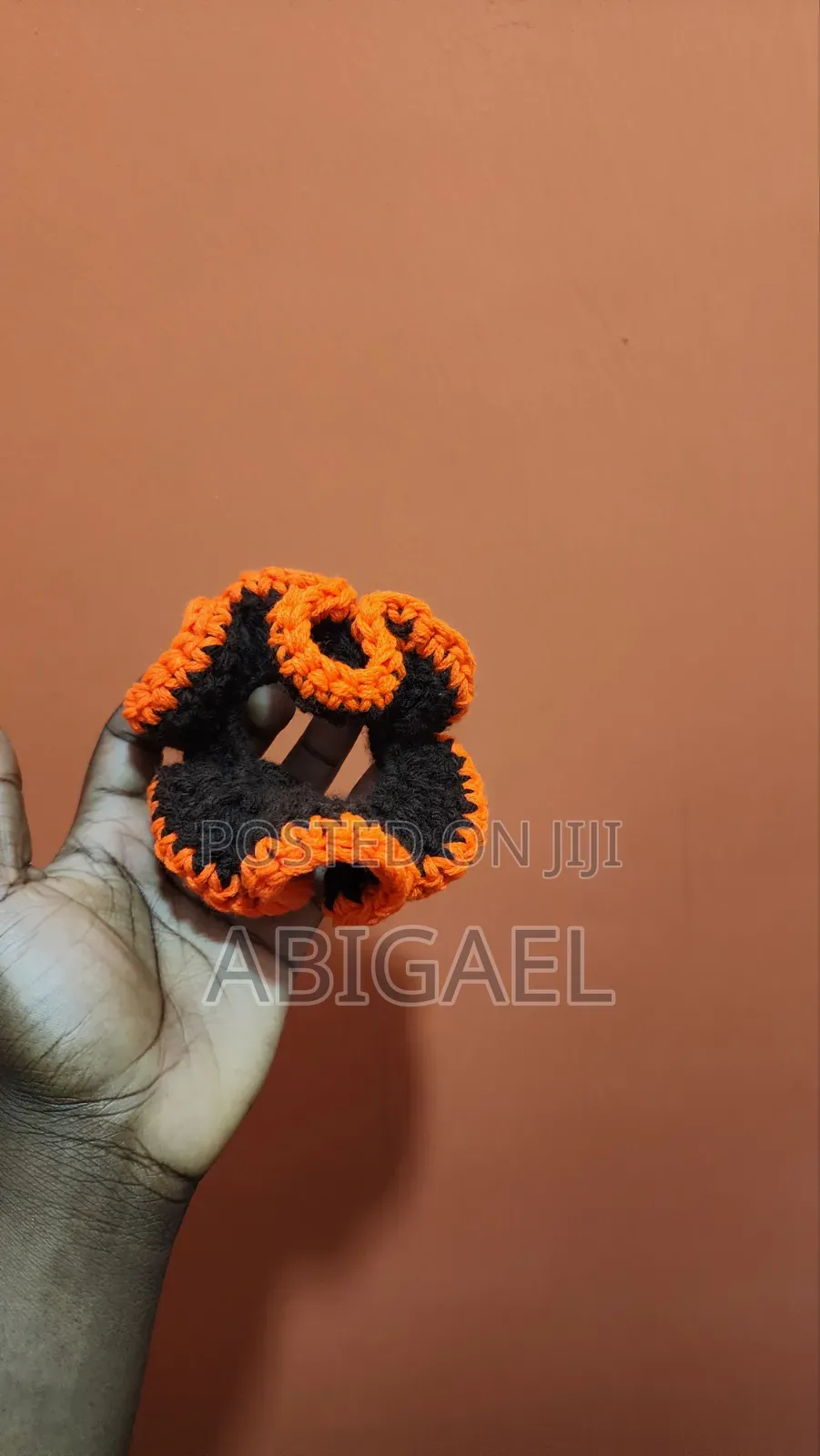 The Reese's Pieces Crochet Scrunchie Set
