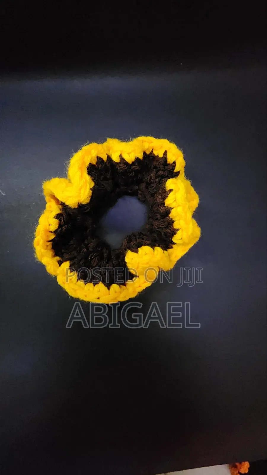 The Reese's Pieces Crochet Scrunchie Set