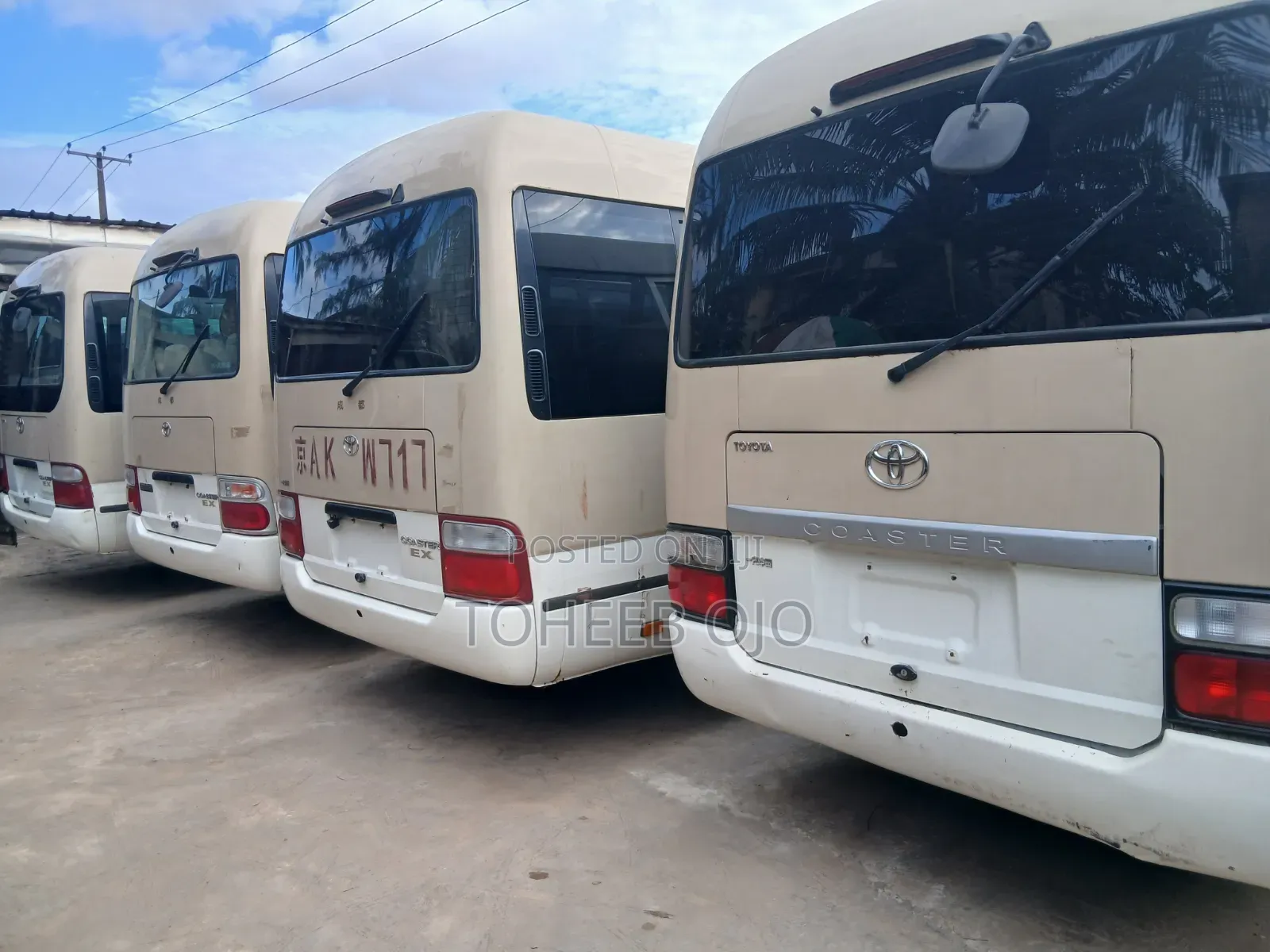 Toyota Coaster 2016 Brown
