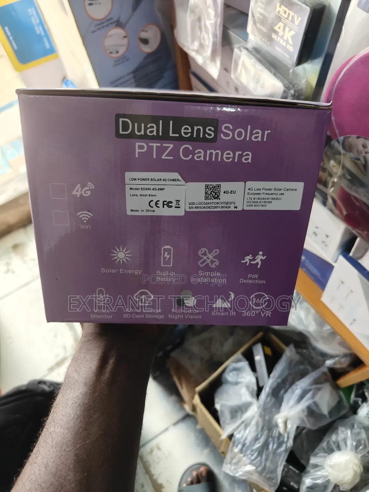 Polyvision PTZ Solar Camera