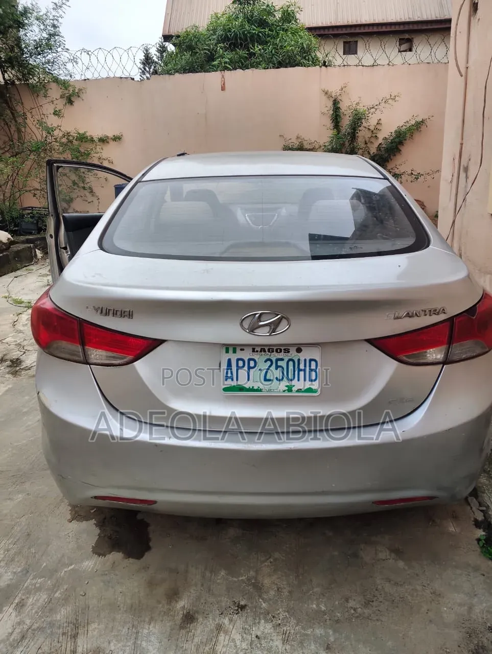 Hyundai Elantra GLS Automatic 2012 Silver