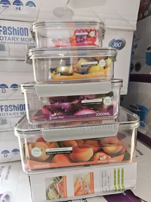 4in1 Acrylic Storage Set Acrylic Food Storage Container Set