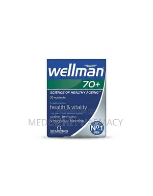 Vitabiotics Wellman 70+ Health & Vitality Tablets