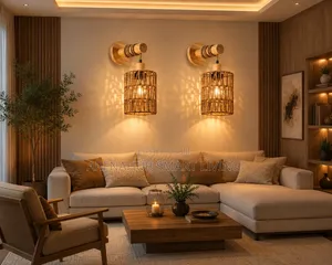 Rustic Wooden Wall Lights – Farmhouse-Style Wall Lighting For