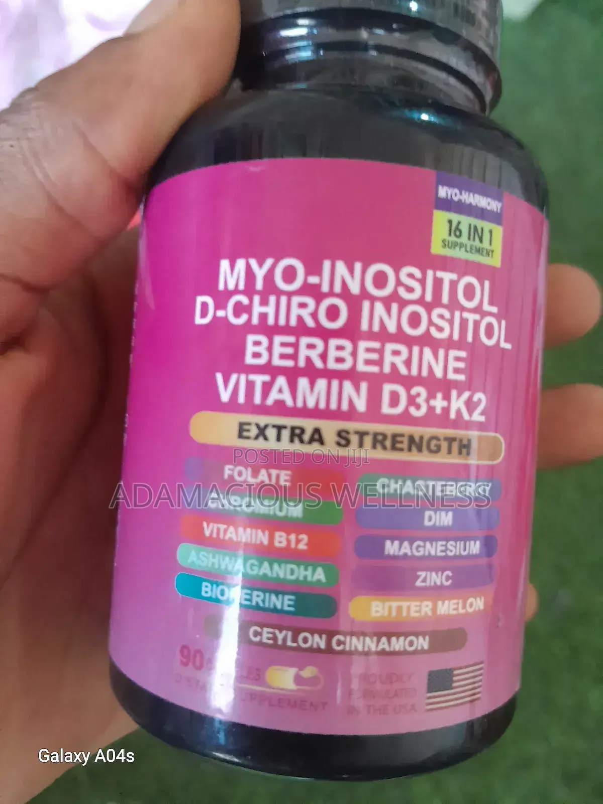 `MYO-HARMONY PCOS Supplement - 90 Caps Irregular Periods