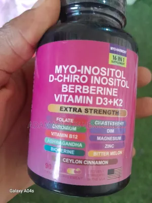 ` MYO-INOSITOL + D-Chiro + BERBERINE- PCOS & Fertility Support