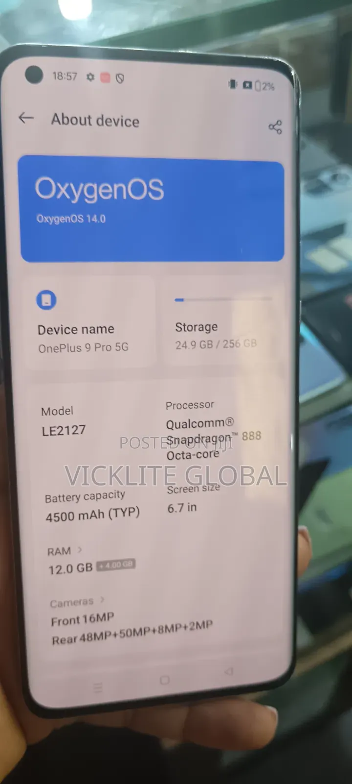 OnePlus 9 Pro 256 GB Gray