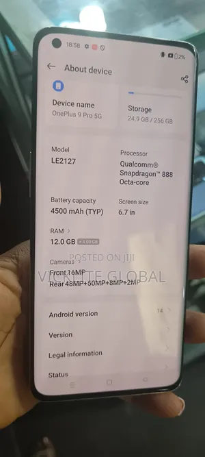 OnePlus 9 Pro 256 GB Gray