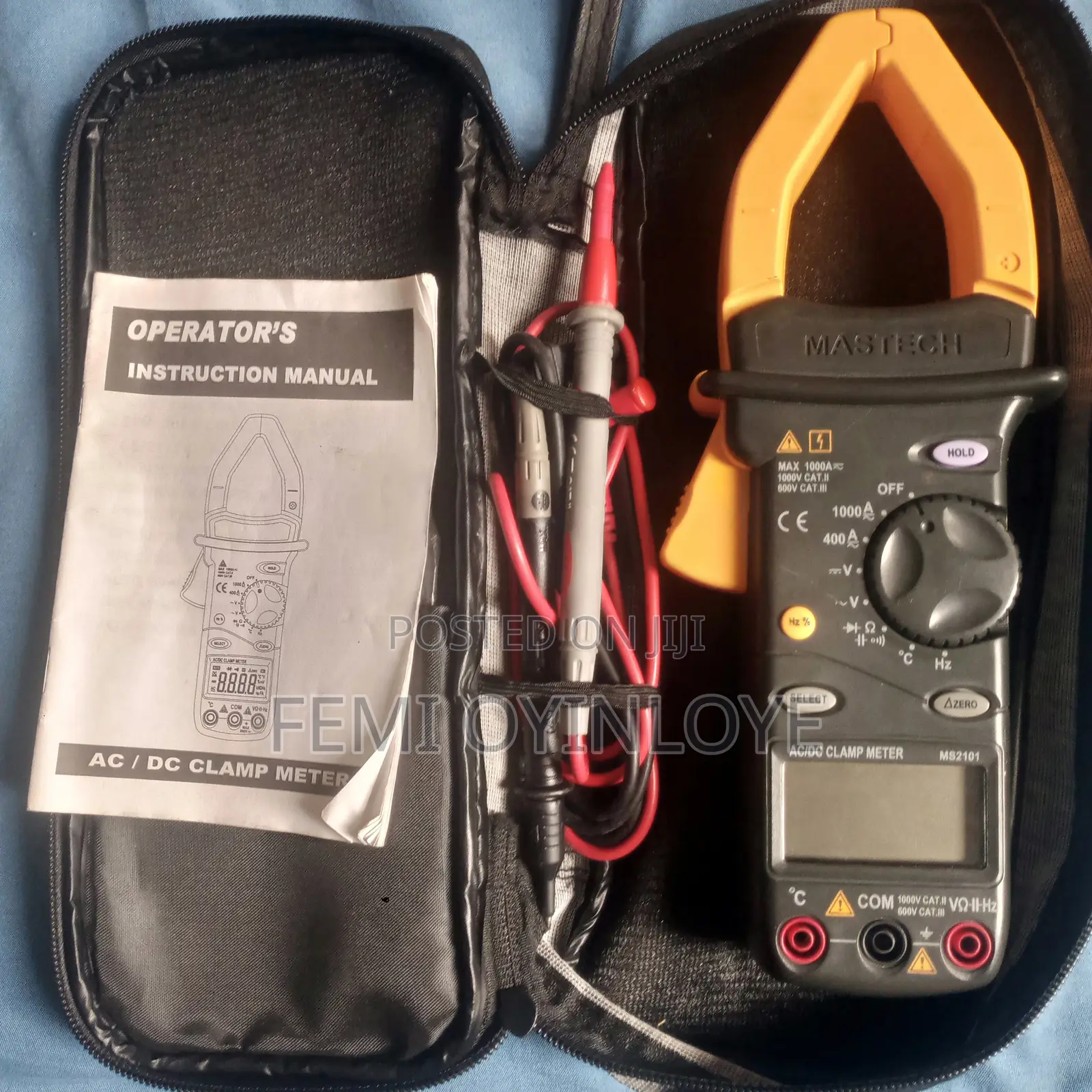 AC/DC Professional Clamp Meter