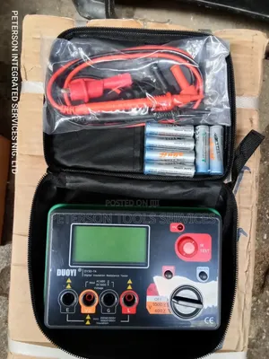 Digital Insulation Resistance Tester AC-600v. Dc-1000v