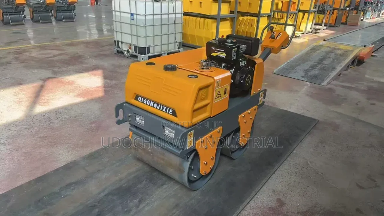 Double Drum Roller Compactor Machine