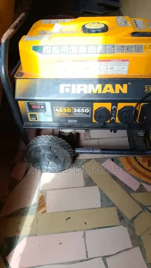 FIRMAN 4550/3650-Watt Portable Generator.