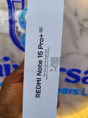 New Xiaomi Redmi Note 15 Pro+ 512 GB Black