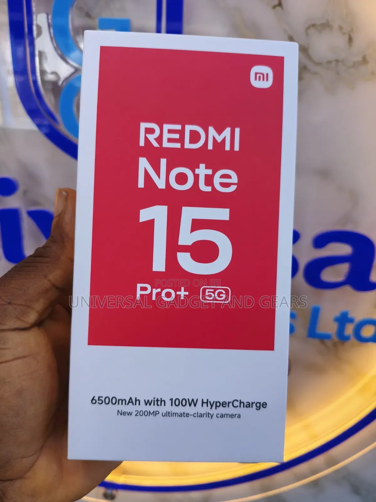 New Xiaomi Redmi Note 15 Pro+ 512 GB Black