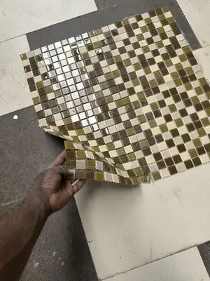 Brown Mixture Glass Mosaic