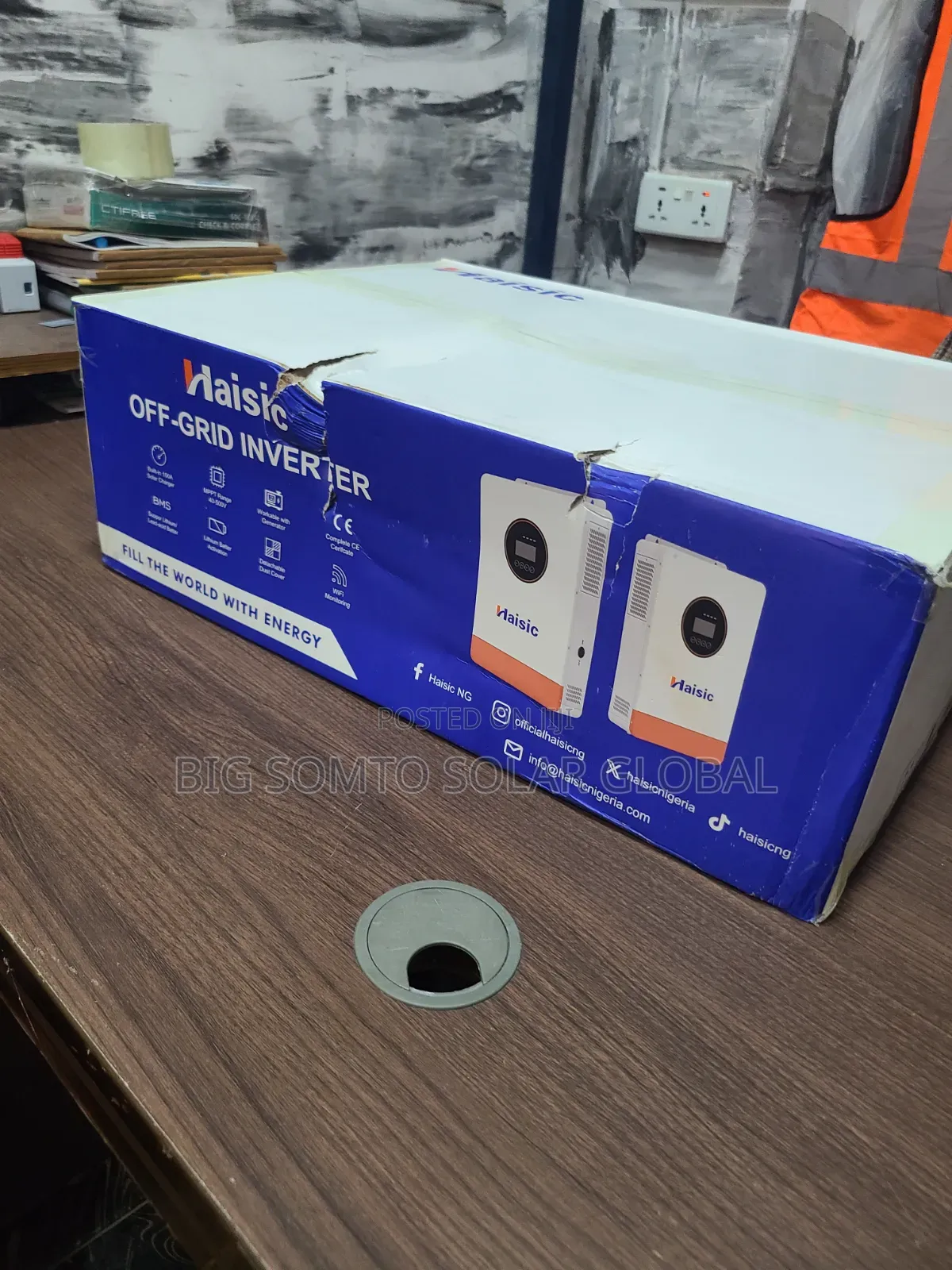 4.2kva/24v Haisic Hybrid Inverter