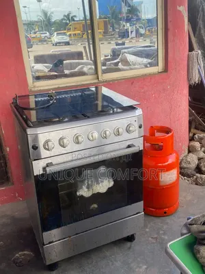 Maxi 4 Burner Gas Cooker (3 Gas and 1 Electric) With 12.5 Kg Cylinder