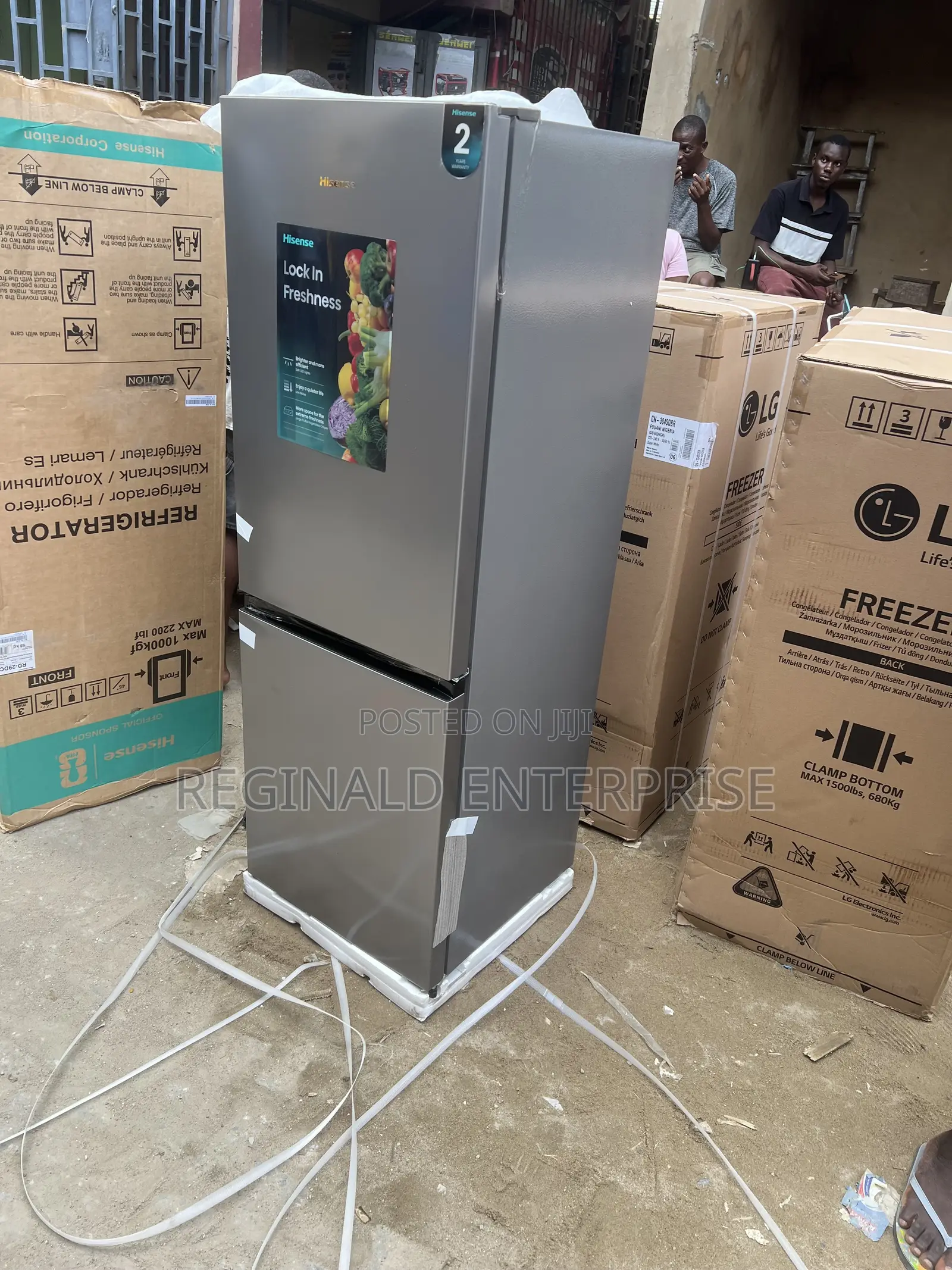 Hisense 225L Double Door Refrigerator
