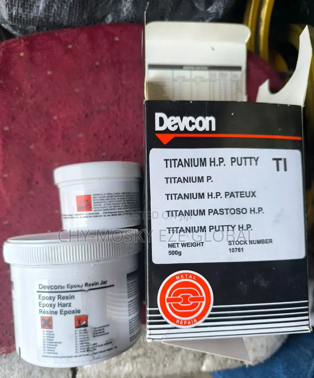Devcon Titanium p.h Putty