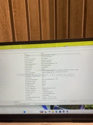 Laptop MSI 16GB Intel Core i7 SSD 512GB
